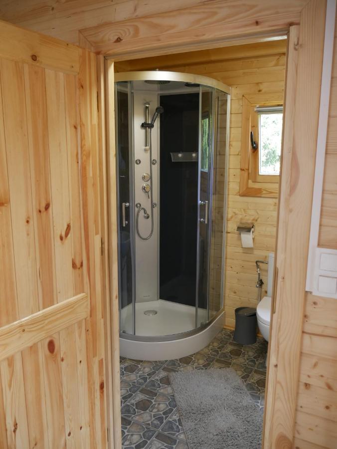 Domek Letniskowy Drewniany Nad Jeziorem Strzeszowskim Nowy Eksteriør billede